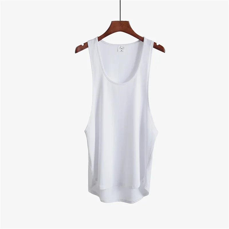 Fitness clothing blank sleeveless tank top - ENVYWEAR
