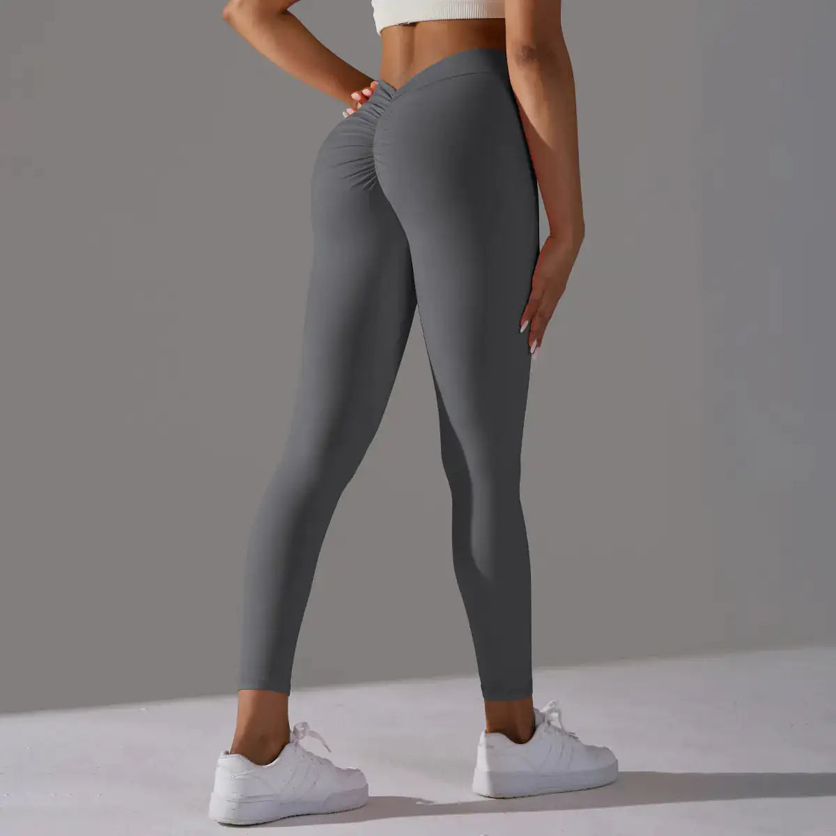 Sculpting V-Back Leggings - ENVYWEAR