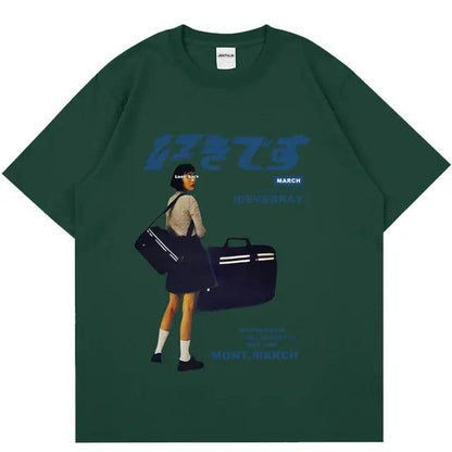 T-shirt surdimensionné pour hommes d’été