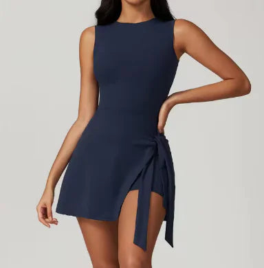 One-Piece Backless Sports Romper - ENVYWEAR