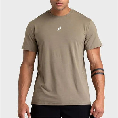 Chemise de sport simple en coton