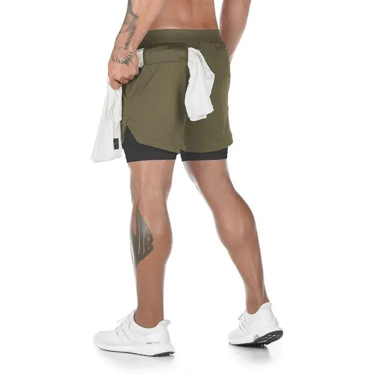 Anime Shorts Hommes Fitness Gym Formation