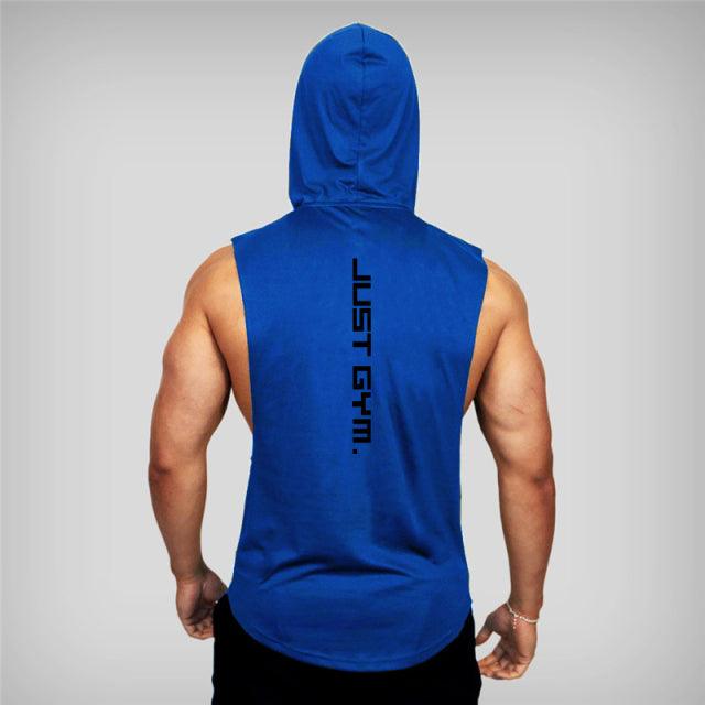 Débardeur à capuche de sport