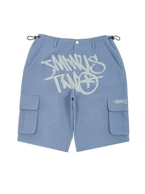 Y2k Shorts Hip Hop Denim Gym Shorts - ENVYWEAR