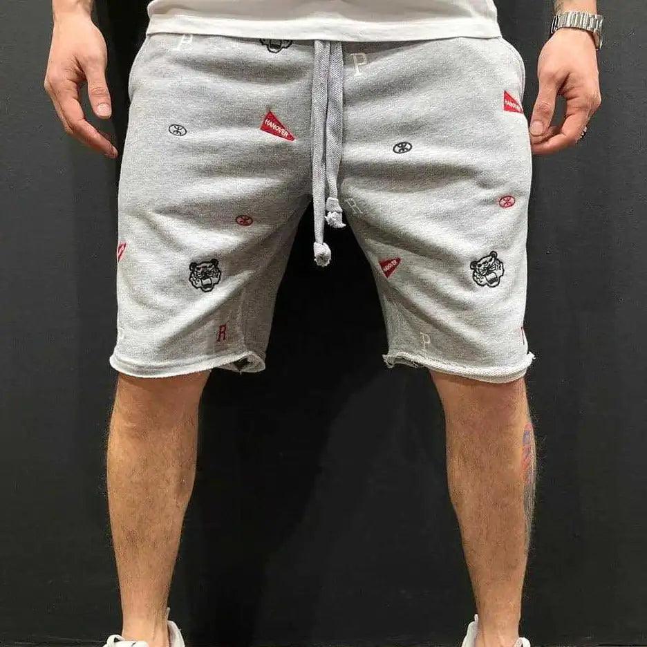 Short de sport tricoté pour hommes