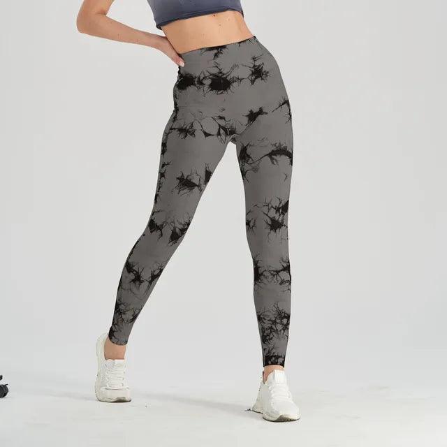 Seamless Tie Dye Leggings - ENVYWEAR