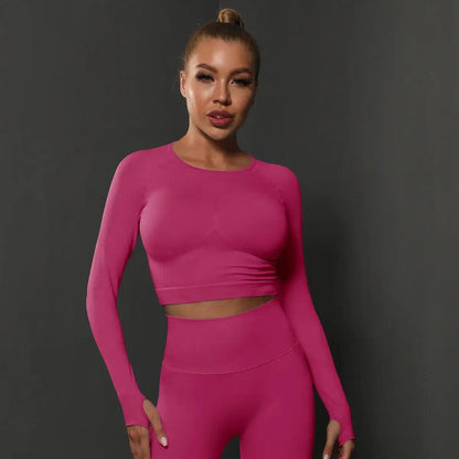 Ensemble de sport sans couture Energy pour femmes