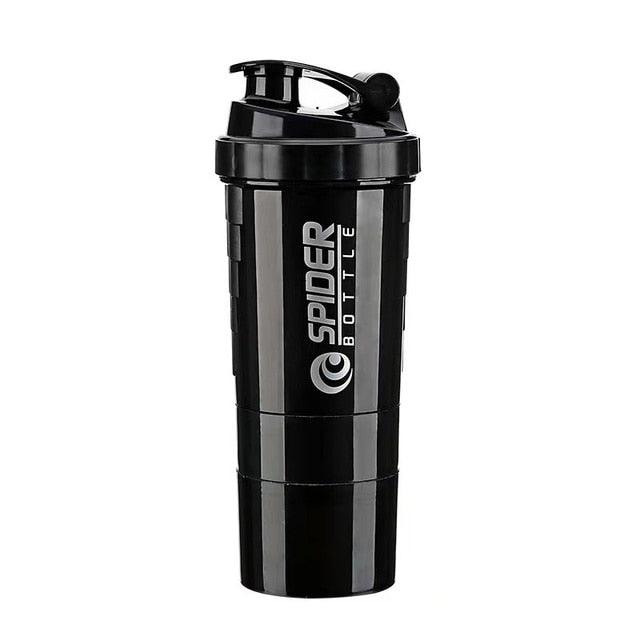 Bouteille shaker à couches