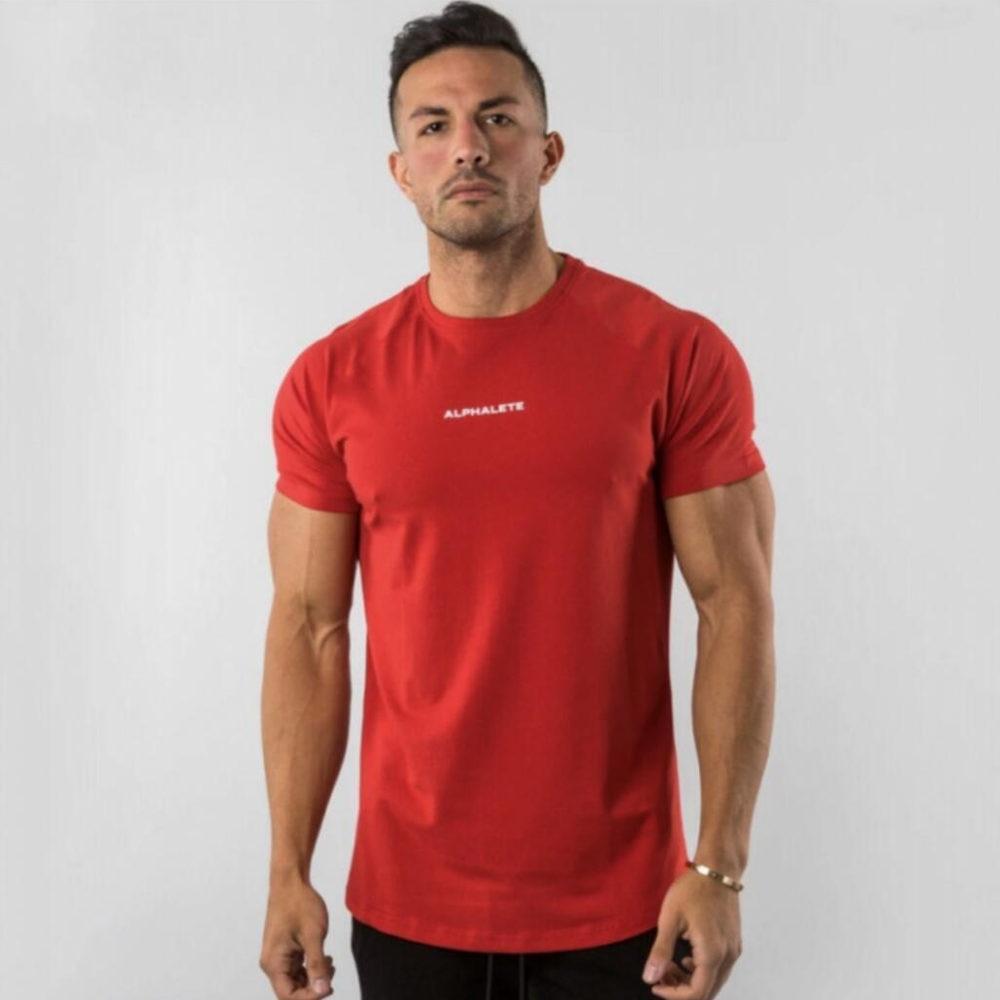 T-shirt de sport ajusté pour hommes