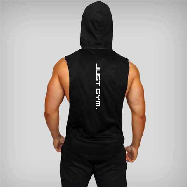 Débardeur à capuche de sport