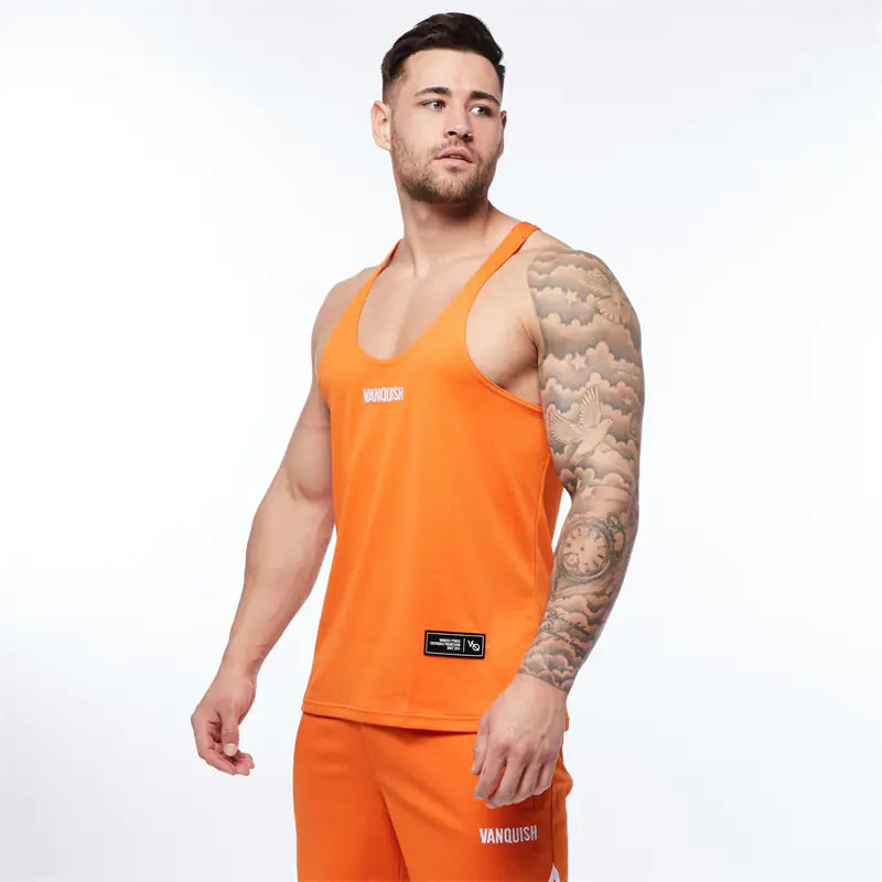 Men's Active Polyester Tank - ENVYWEAR