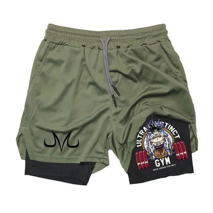 Anime Shorts Hommes Fitness Gym Formation