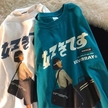 T-shirt surdimensionné pour hommes d’été