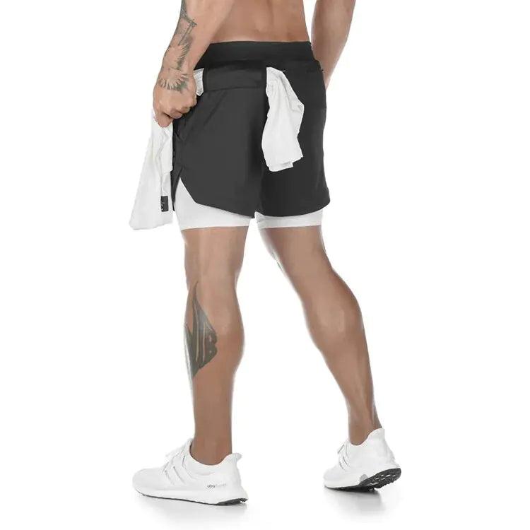 Anime Shorts Hommes Fitness Gym Formation