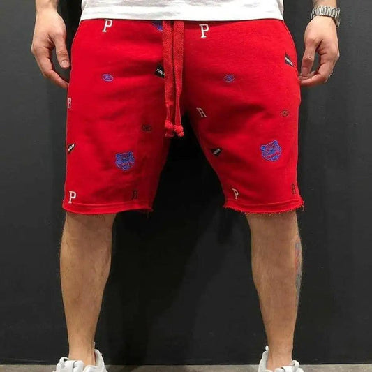Short de sport tricoté pour hommes