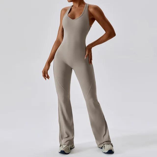 Ensemble de gymnastique à sensation nue