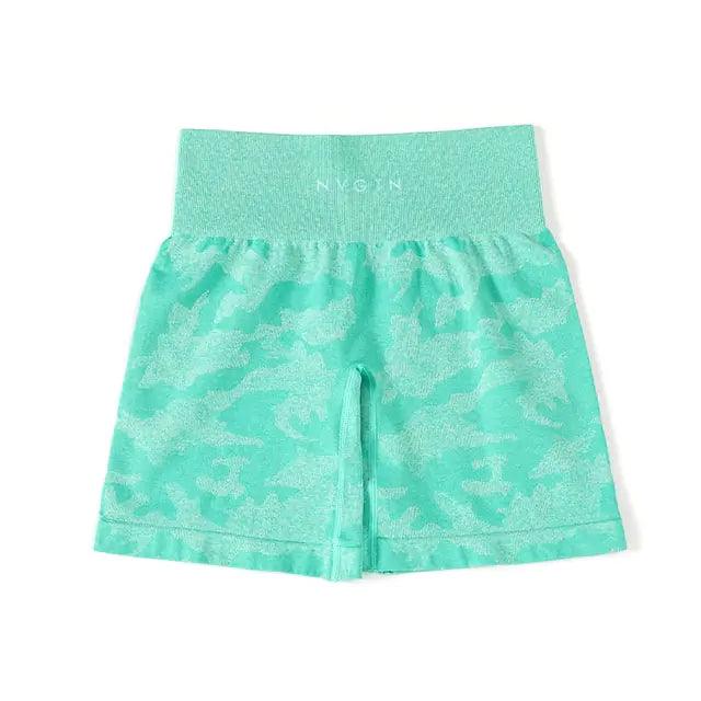 Camo Seamless Shorts - ENVYWEAR