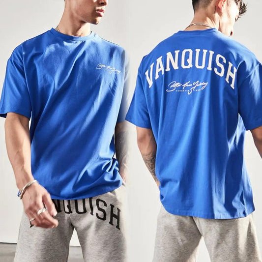 "VANQUISH" Men's Gym T-Shirt