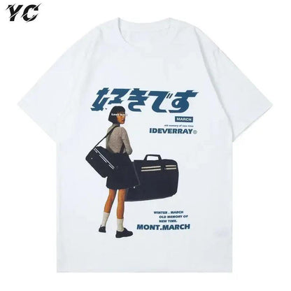T-shirt surdimensionné pour hommes d’été