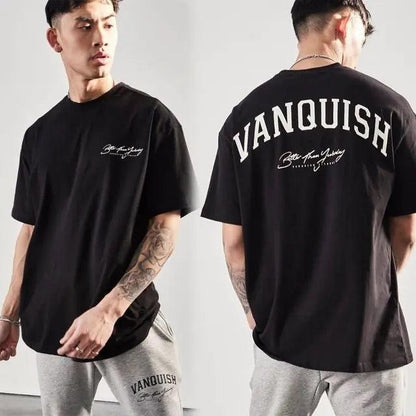 "VANQUISH" Men's Gym T-Shirt