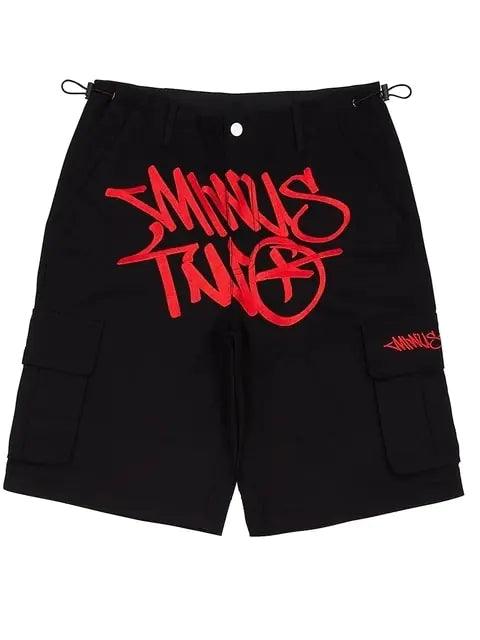 Y2k Shorts Hip Hop Denim Gym Shorts - ENVYWEAR