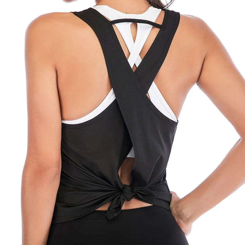 Yoga Vest Sport Tank Top - ENVYWEAR