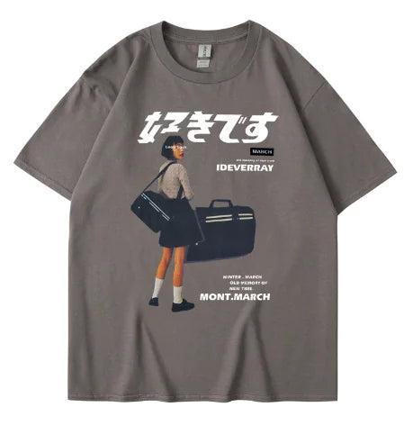 T-shirt surdimensionné pour hommes d’été