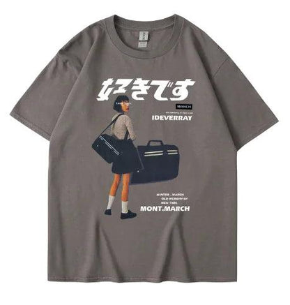 T-shirt surdimensionné pour hommes d’été