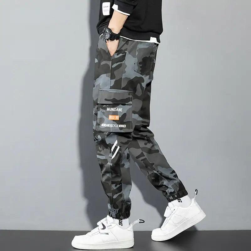 Black Cargo Pants Men - ENVYWEAR