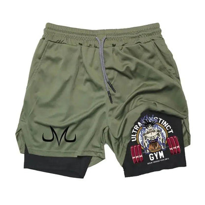 Anime Shorts Hommes Fitness Gym Formation