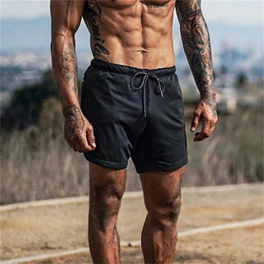 Shorts de fitness pour hommes : shorts de sport en maille respirante à séchage rapide