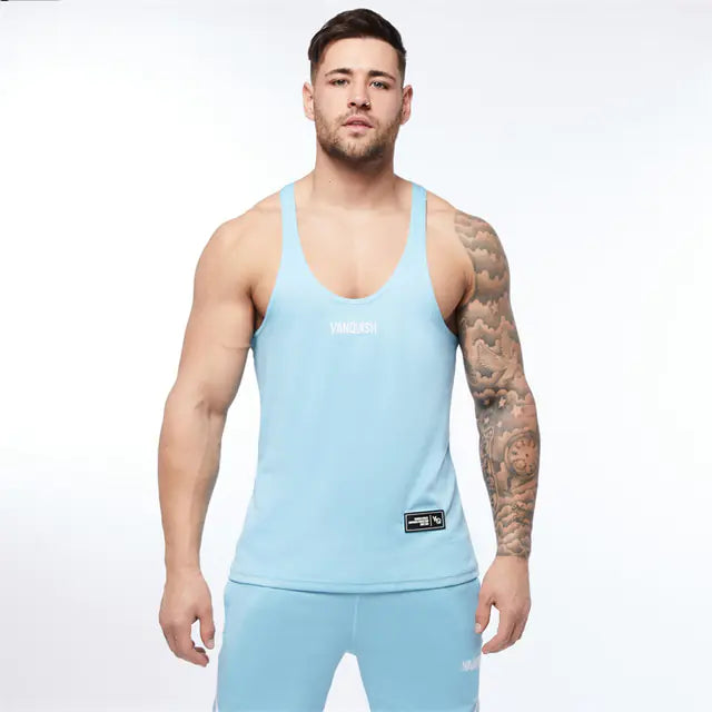 Men's Active Polyester Tank - ENVYWEAR