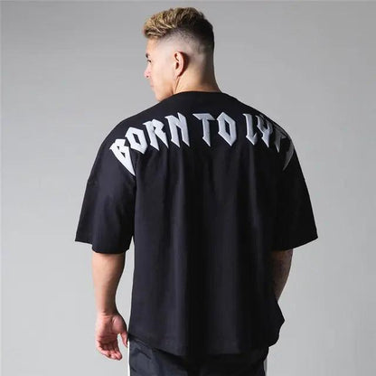 T-shirt oversize « BORN TO LYFT »