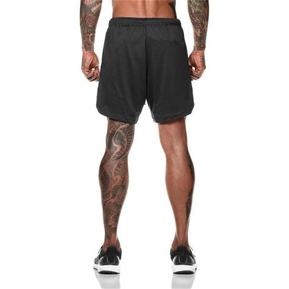 Shorts de fitness pour hommes : shorts de sport en maille respirante à séchage rapide