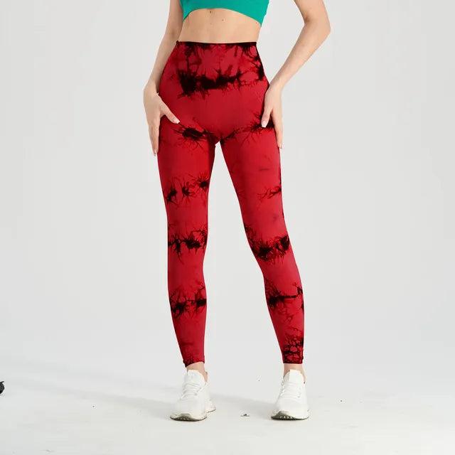 Seamless Tie Dye Leggings - ENVYWEAR