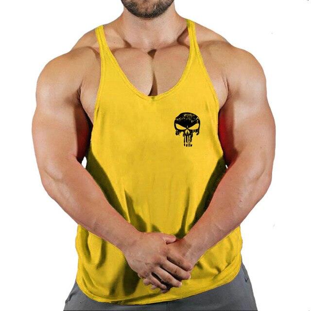 Bodybuilding Suspenders Shirt for Men - ENVYWEAR