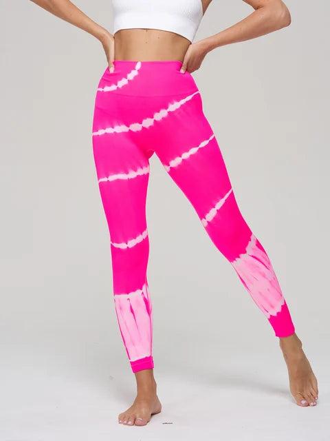 Seamless Tie Dye Leggings - ENVYWEAR