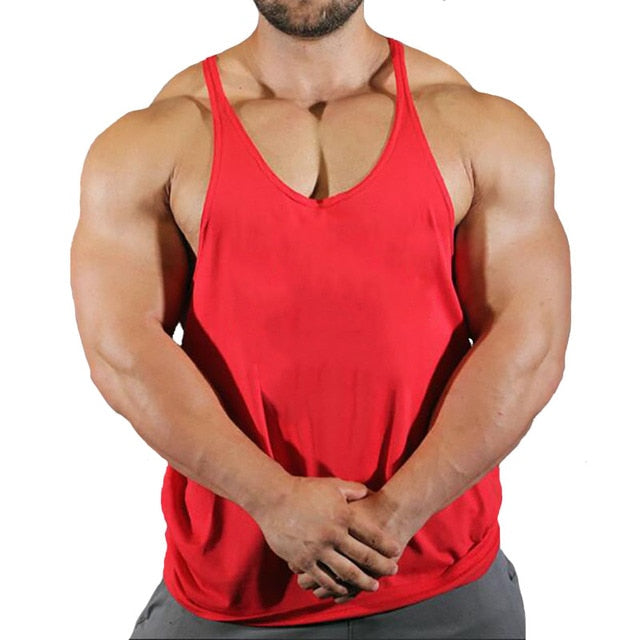 Bodybuilding Suspenders Shirt for Men - ENVYWEAR