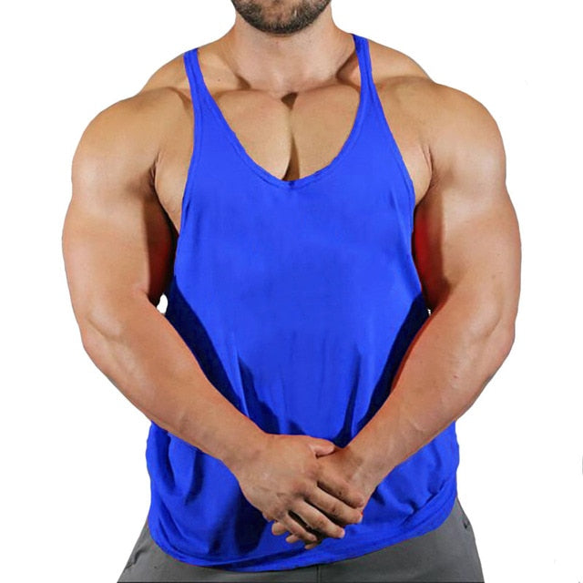 Bodybuilding Suspenders Shirt for Men - ENVYWEAR