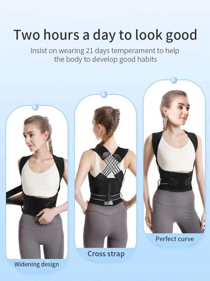 Ceinture correctrice de posture arrière