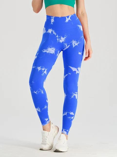 Seamless Tie Dye Leggings - ENVYWEAR