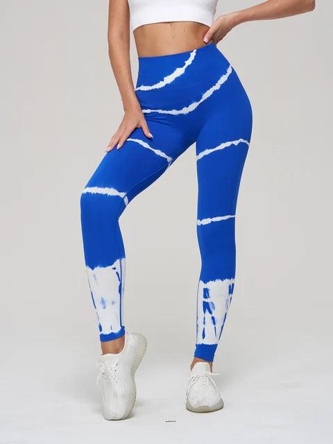 Seamless Tie Dye Leggings - ENVYWEAR