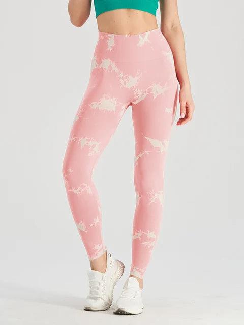 Seamless Tie Dye Leggings - ENVYWEAR