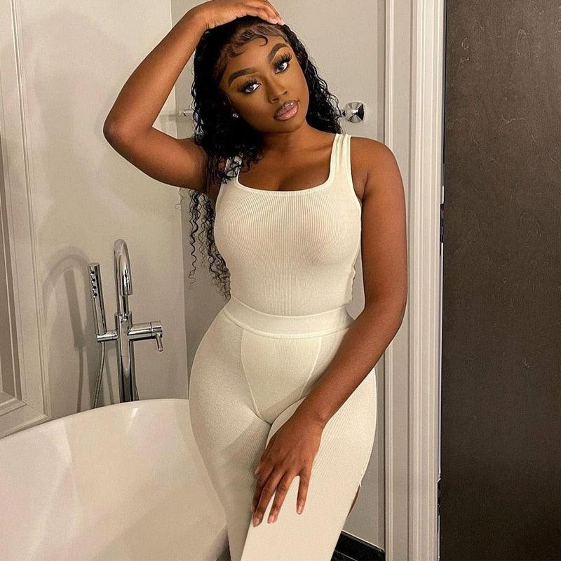 2 Piece Set Gym Active Wear - ENVYWEAR