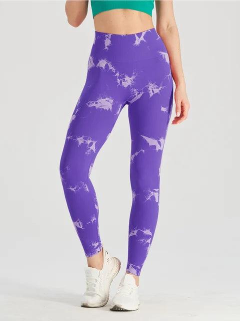 Seamless Tie Dye Leggings - ENVYWEAR