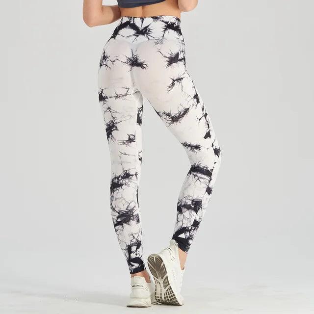 Seamless Tie Dye Leggings - ENVYWEAR