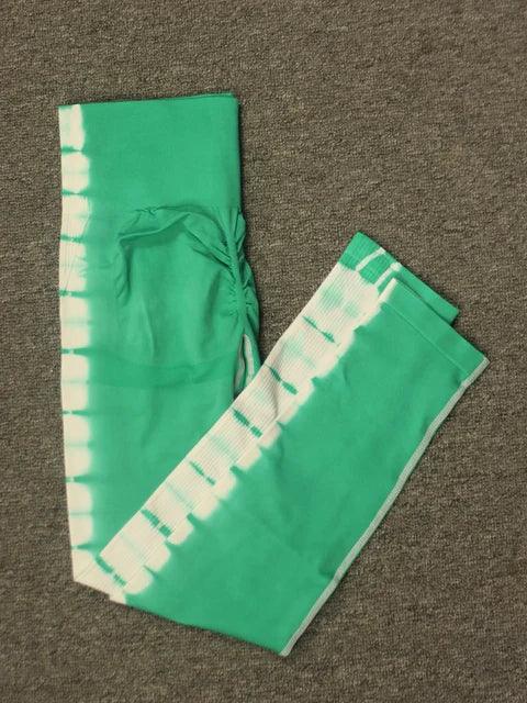 Seamless Tie Dye Leggings - ENVYWEAR