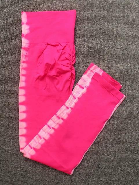 Seamless Tie Dye Leggings - ENVYWEAR
