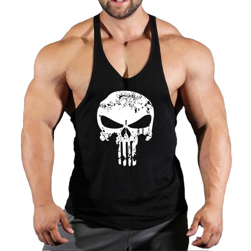Bodybuilding Suspenders Shirt for Men - ENVYWEAR