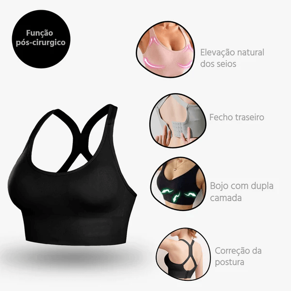Soutien-gorge de sport à maintien confortable